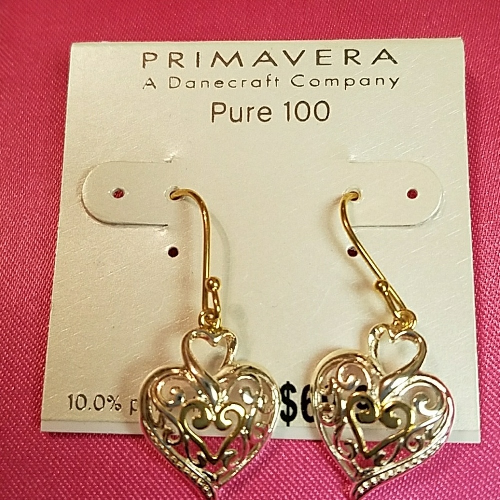 Primavera pure 100 heart rings